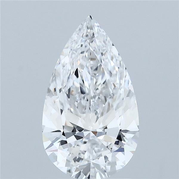 1.55ct Pear E VVS1 Lab Created Diamond