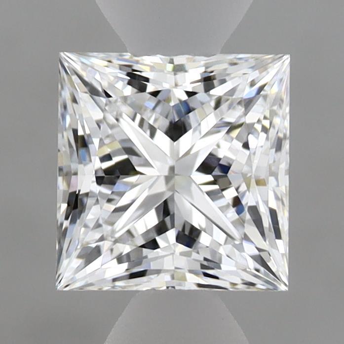 1.35ct Princess D VVS2 Lab Created Diamond