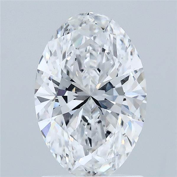 1.58ct Oval D VVS1 Lab Created Diamond
