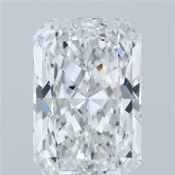4.01ct Radiant E VVS2 Lab Created Diamond