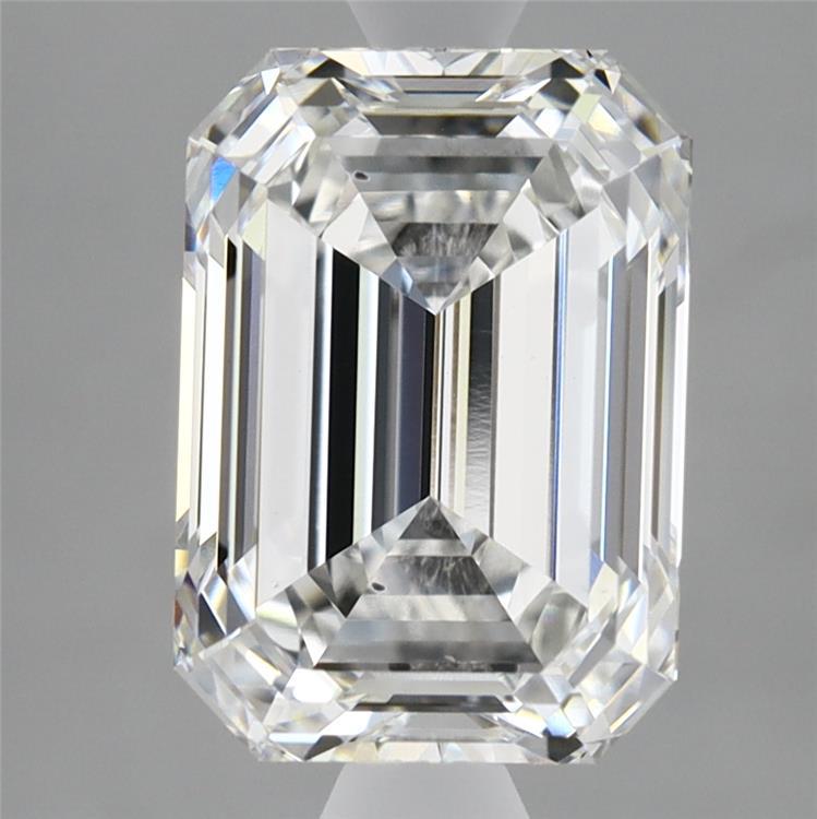 3.6ct Emerald E VS2 Lab Created Diamond