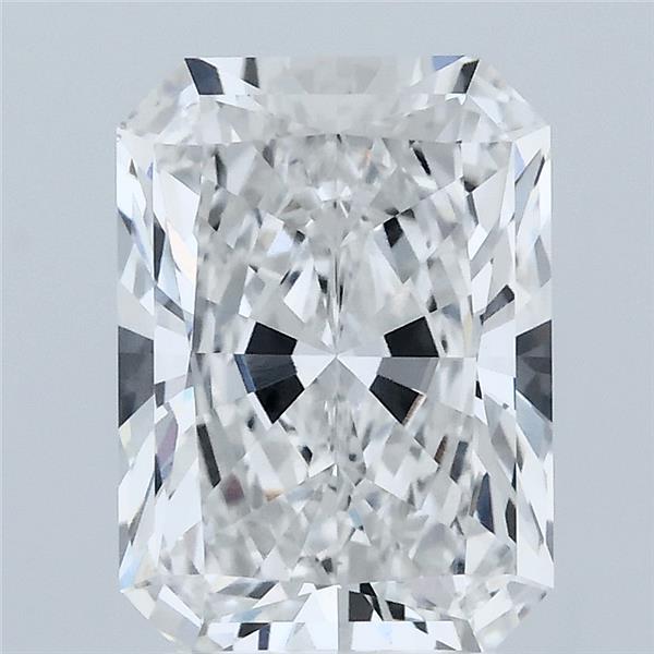 3.07ct Radiant E VVS2 Lab Created Diamond