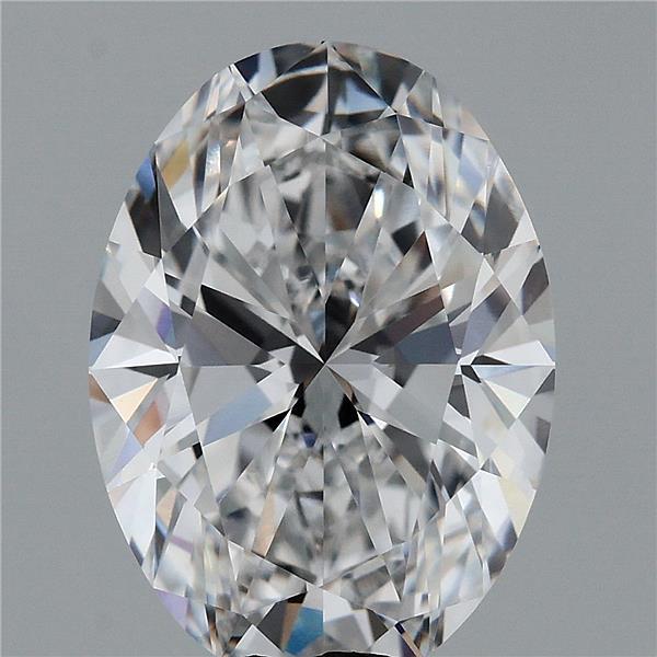 3.54ct Oval D IF Lab Created Diamond