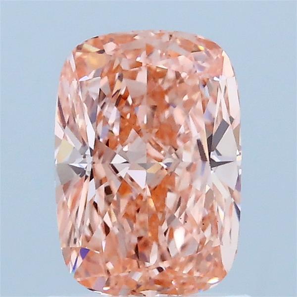 1.16ct Cushion FANCY VIVID PINK VS1 Lab Created Diamond