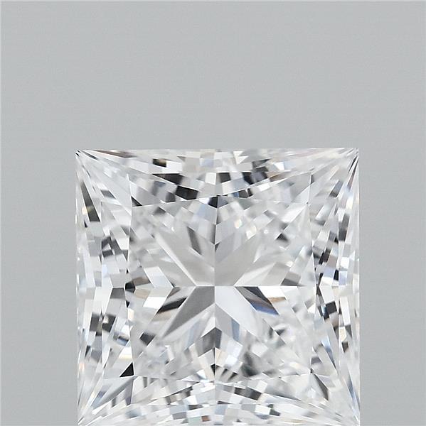3.34ct Princess D VVS2 Lab Created Diamond