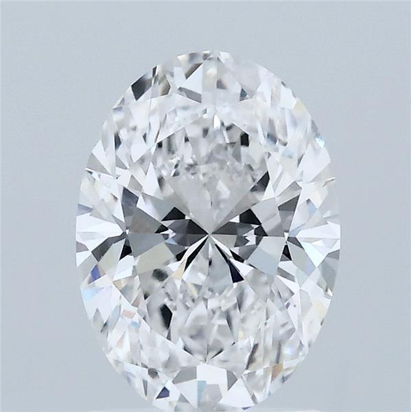 1.55ct Oval E VVS2 Lab Created Diamond