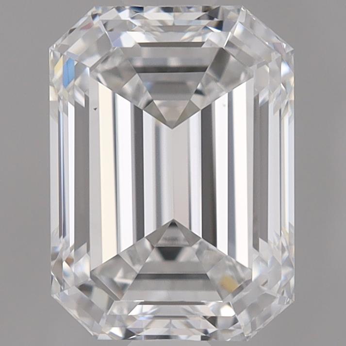 1.62ct Emerald E VS1 Lab Created Diamond