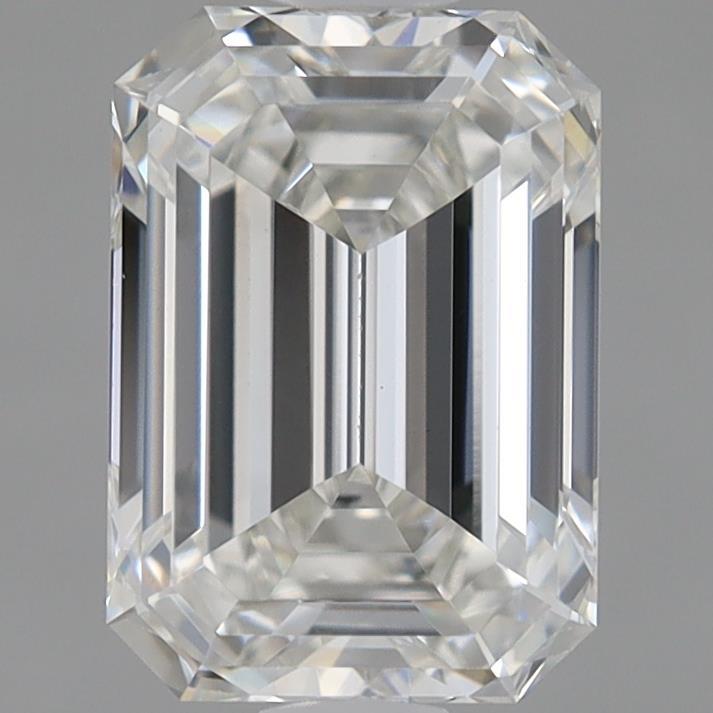 0.98ct Emerald G VVS2 Lab Created Diamond