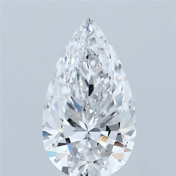 1.03ct Pear D VVS2 Lab Created Diamond