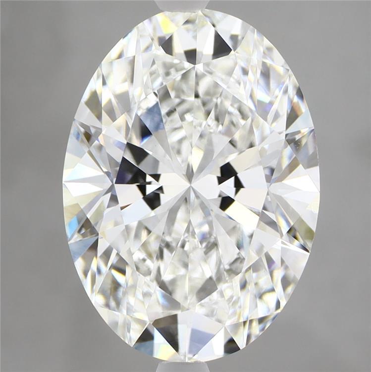 5.1ct Oval E VVS2 Lab Created Diamond