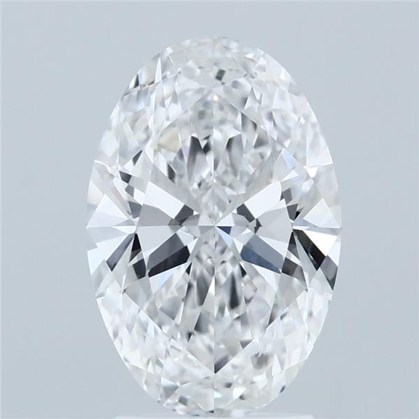 2.51ct Oval E VVS2 Lab Created Diamond
