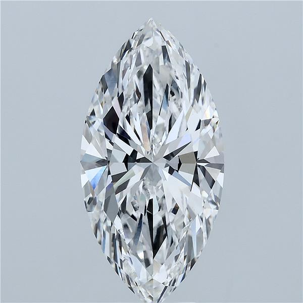 5.53ct Marquise E VVS2 Lab Created Diamond