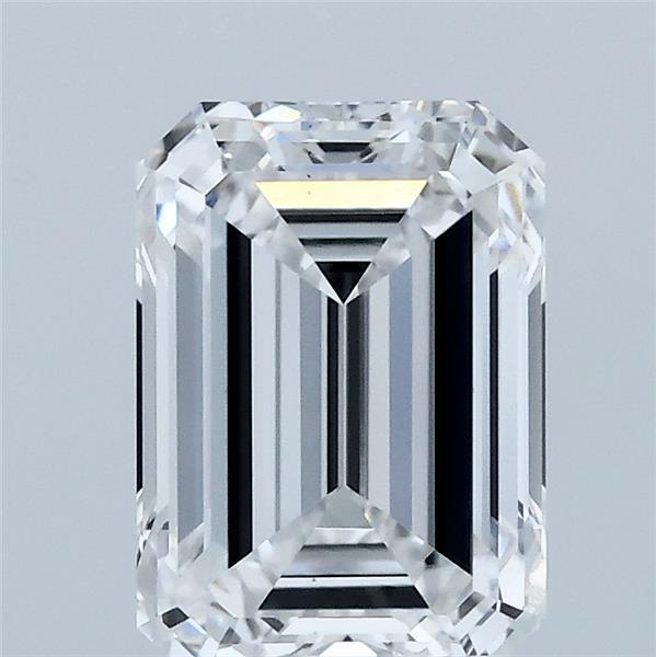 2.02ct Emerald D VS1 Lab Created Diamond