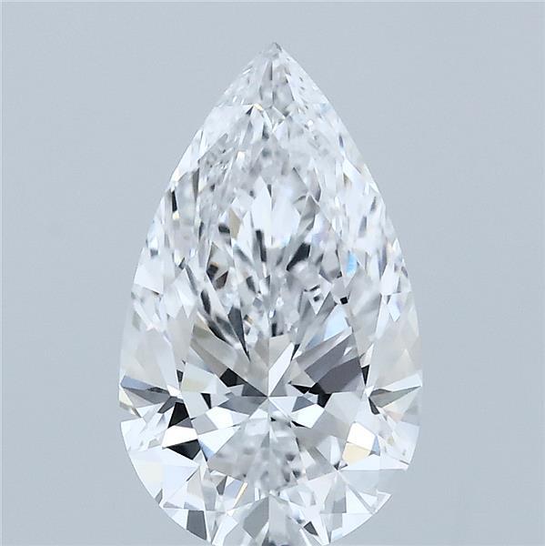 2.03ct Pear D VVS1 Lab Created Diamond