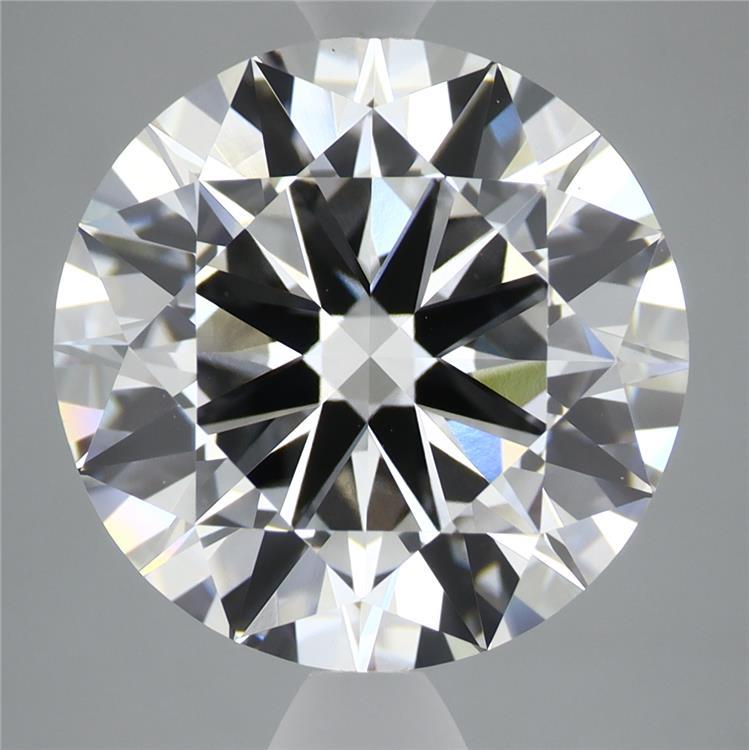 6.76ct Round F VVS2 Lab Created Diamond