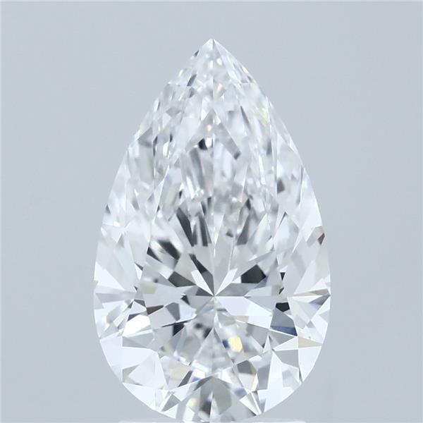 2.51ct Pear D VVS2 Lab Created Diamond