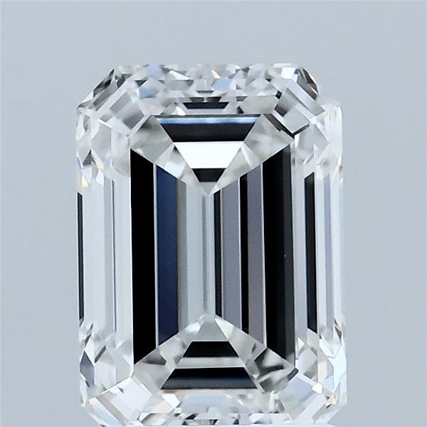 1.93ct Emerald E VVS2 Lab Created Diamond