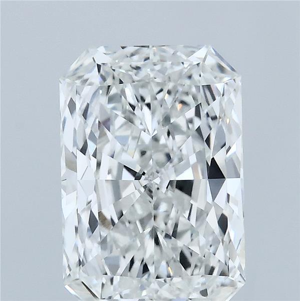 3.04ct Radiant F VVS2 Lab Created Diamond