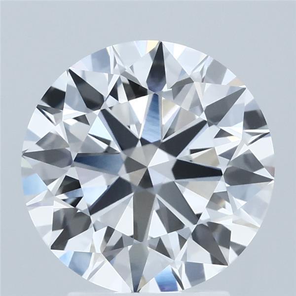3.05ct Round F VVS2 Lab Created Diamond