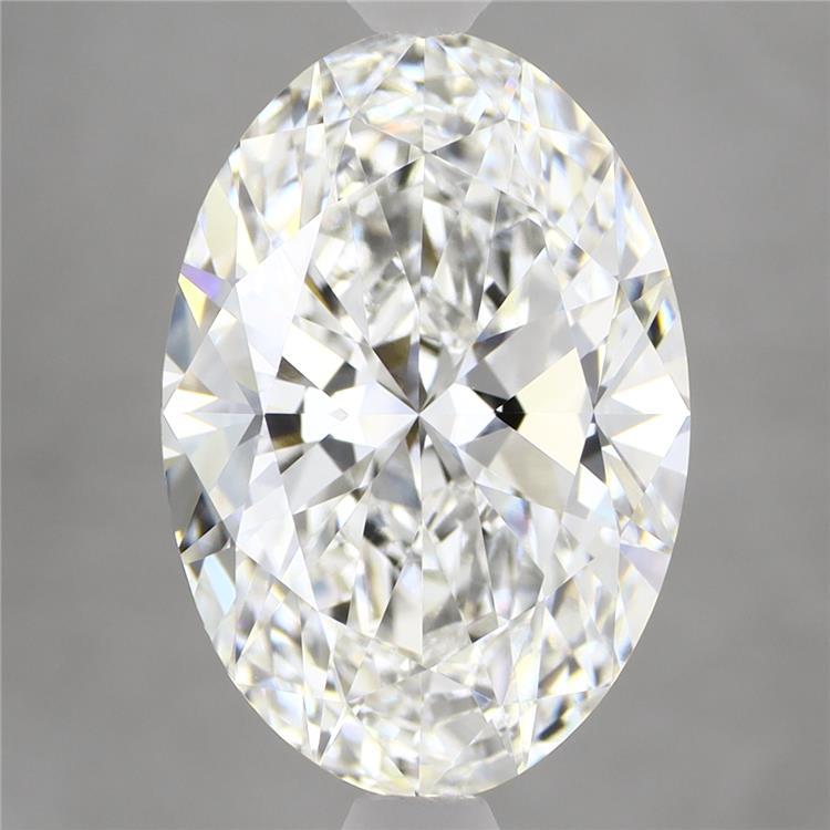 5.58ct Oval E VVS2 Lab Created Diamond