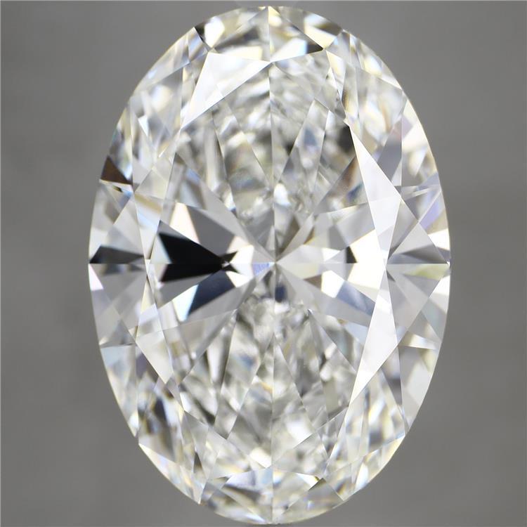 12.03ct Oval F VVS2 Lab Created Diamond