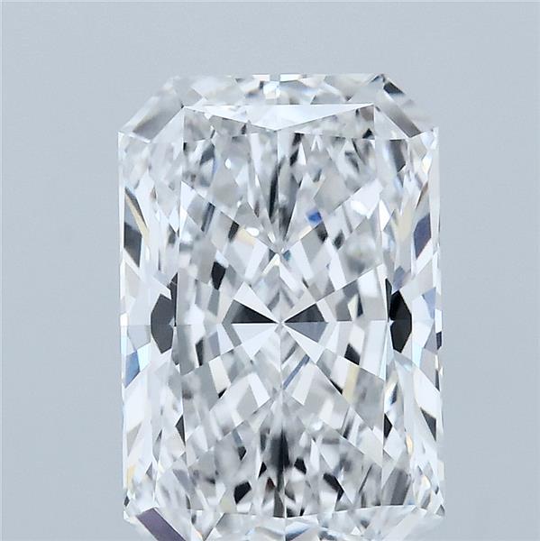 3.09ct Radiant E VVS2 Lab Created Diamond