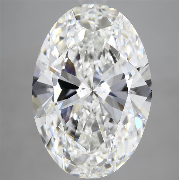 6.09ct Oval E VVS2 Lab Created Diamond
