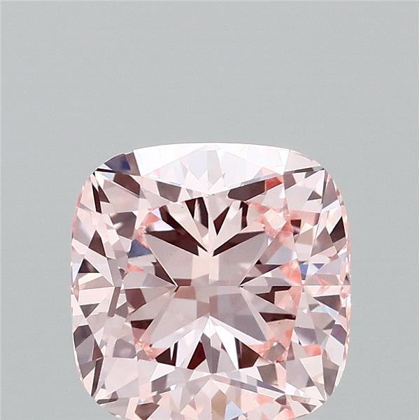 2.04ct Cushion FANCY INTENSE PINK VS1 Lab Created Diamond