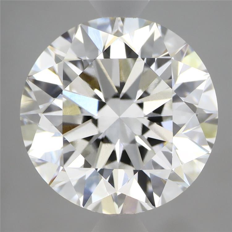 5.96ct Round F VVS2 Lab Created Diamond