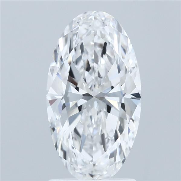 2.02ct Oval D VVS2 Lab Created Diamond