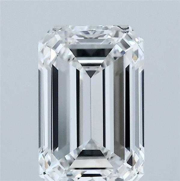 2.06ct Emerald E VS1 Lab Created Diamond