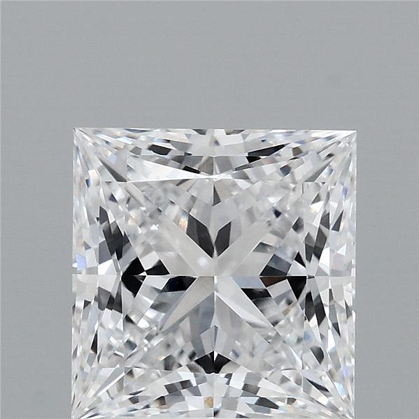 3.16ct Princess D VVS2 Lab Created Diamond