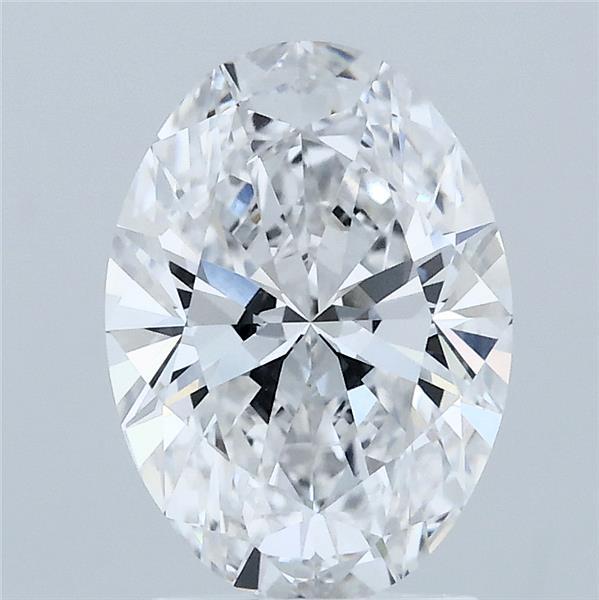2.02ct Oval D VVS2 Lab Created Diamond