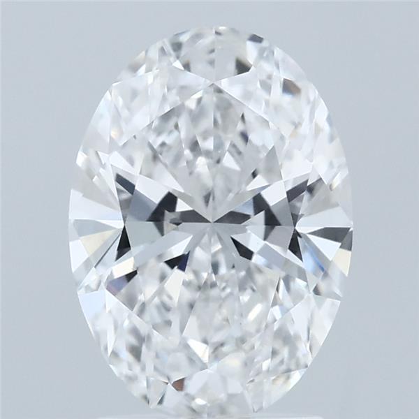 2.1ct Oval D VVS2 Lab Created Diamond