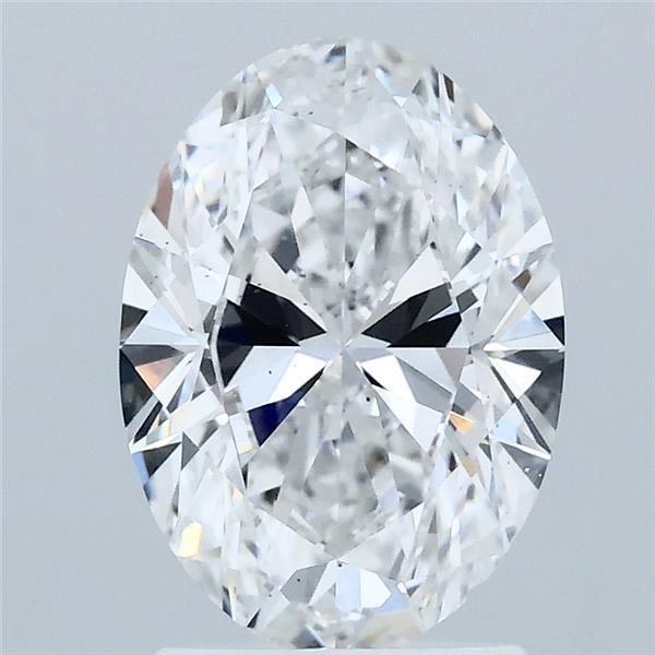 2ct Oval E VS2 Lab Created Diamond