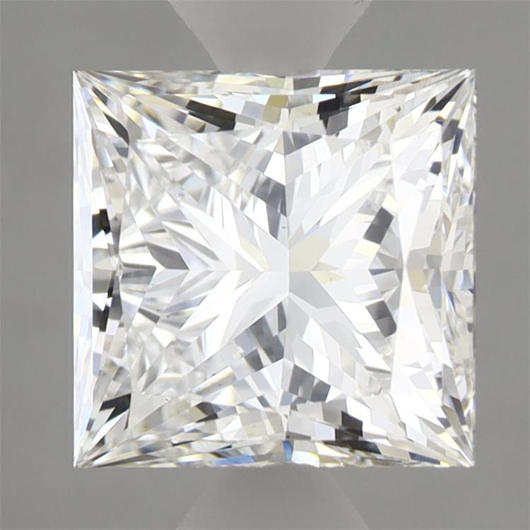 2.44ct Princess F VS2 Lab Created Diamond