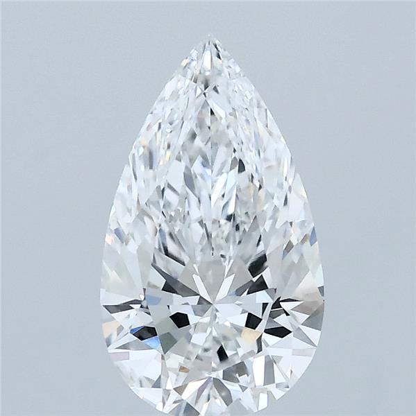 1.43ct Pear D VVS2 Lab Created Diamond