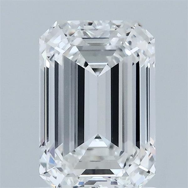 1.45ct Emerald E VVS2 Lab Created Diamond