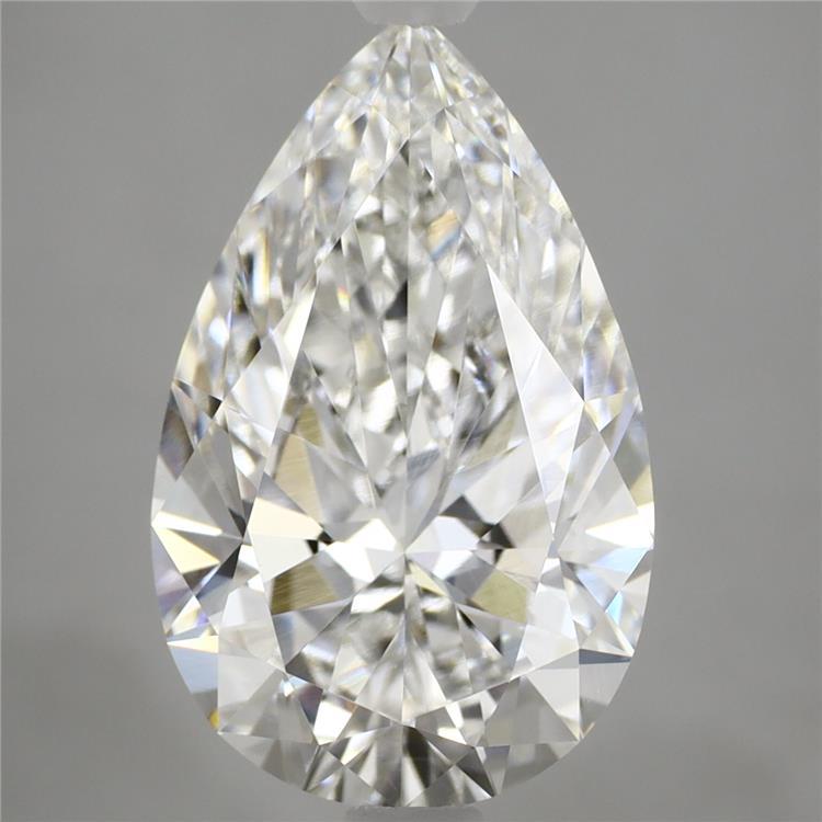 4.42ct Pear E VVS2 Lab Created Diamond