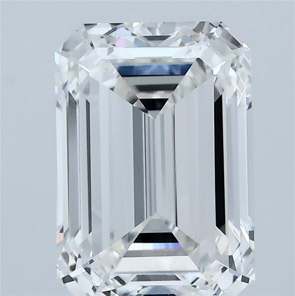 2.59ct Emerald E VVS1 Lab Created Diamond