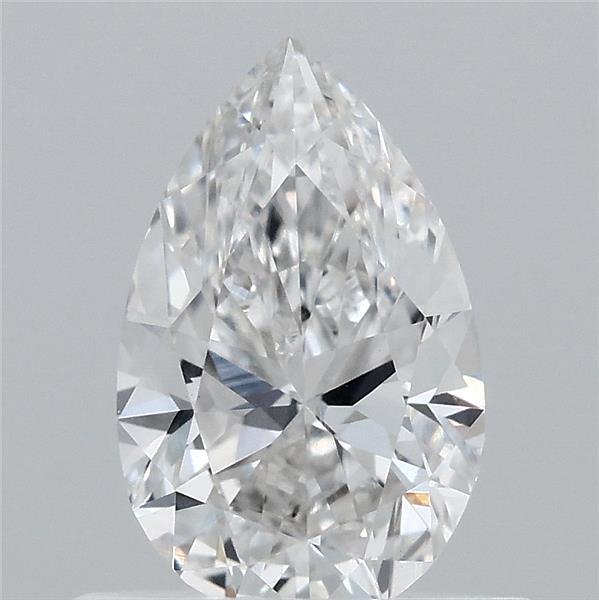 0.64ct Pear F VVS2 Lab Created Diamond