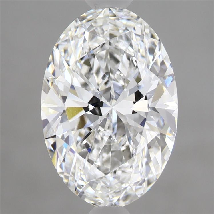 2.07ct Oval D VVS2 Lab Created Diamond