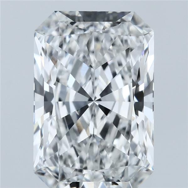 4.06ct Radiant F VVS1 Lab Created Diamond