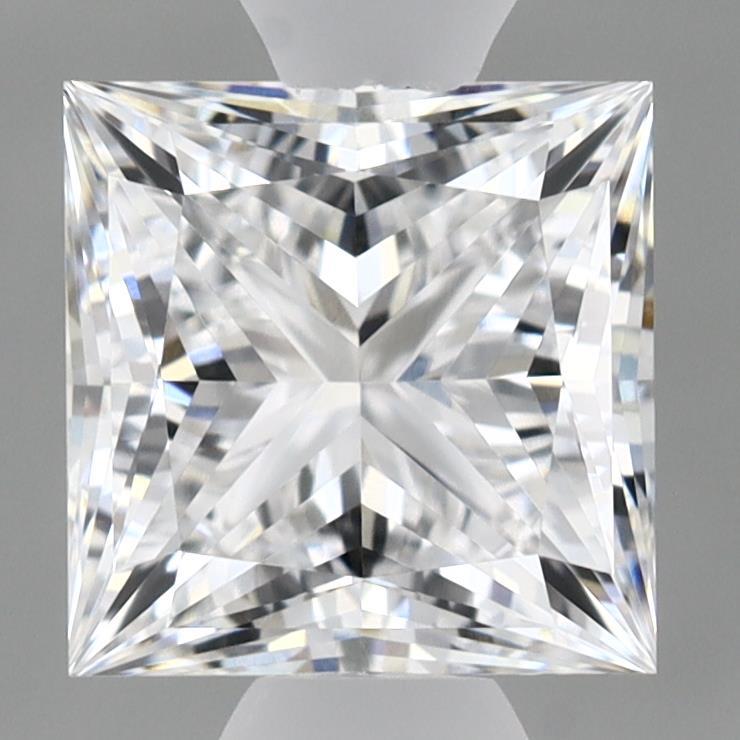 1.52ct Princess D VVS2 Lab Created Diamond
