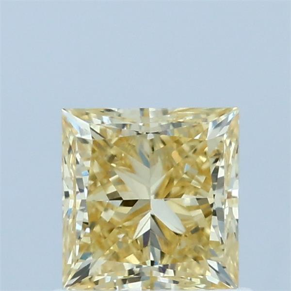 1ct Princess FANCY INTENSE YELLOW VVS2 Lab Created Diamond
