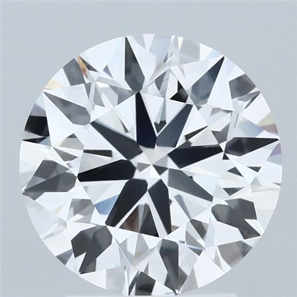 2.77ct Round E VVS2 Lab Created Diamond