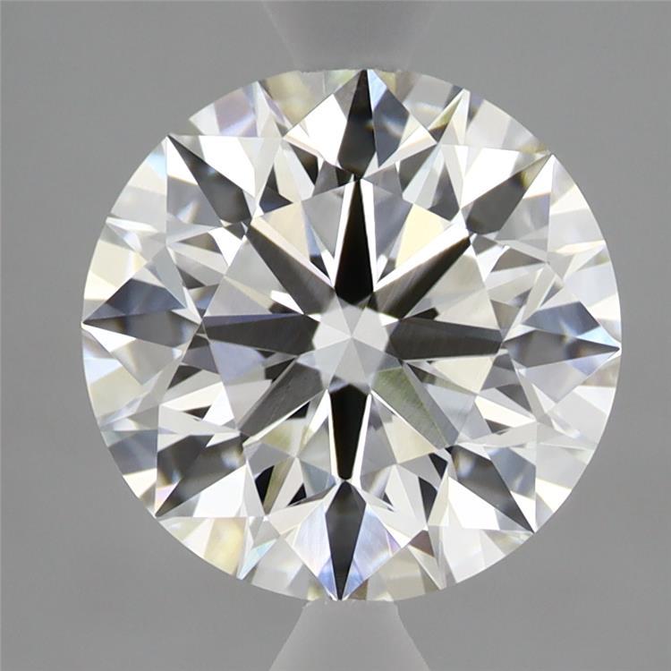 2.86ct Round F VVS2 Lab Created Diamond