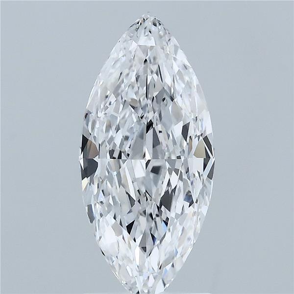 2.04ct Marquise D VVS2 Lab Created Diamond