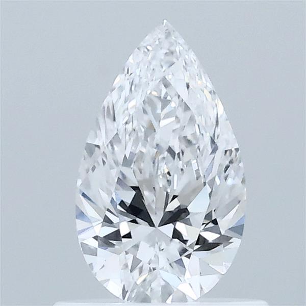 0.64ct Pear D VVS1 Lab Created Diamond