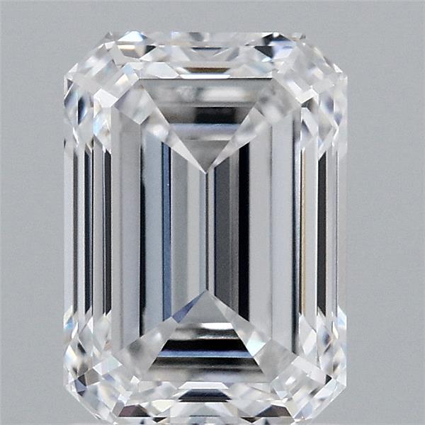 2.11ct Emerald D VVS1 Lab Created Diamond